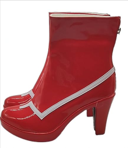 Sparkle Cosplay Stiefel Schuhe for Zero Two Red von ERIMEI