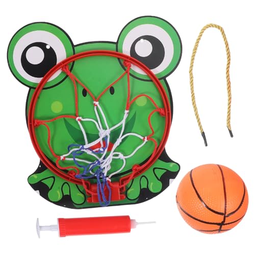 ERINGOGO 1 Satz Basketballbrett Basketballständer Hängendes Basketballbrett Cartoon Wandmontiertes Basketballspielzeug Spielspielzeug Indoor Basketballspielzeug Kinderspielzeug von ERINGOGO