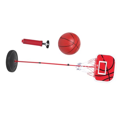 ERINGOGO 1 Satz Basketballständer Basketballkorb- Verstellbarer Mini-basketballkorb Tragbares Basketball-trainingssystem Tragbarer Basketballkorb Für Kleinkinder Plastik von ERINGOGO