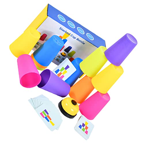 ERINGOGO 1 Satz Battle-Cup-Spiel interaktives geschicklichkeitsspiele für für Vorschulkinder Toys Kinderspielzeug pädagogisches Papier von ERINGOGO