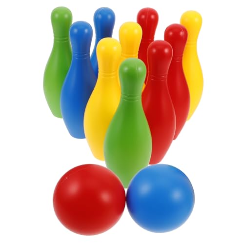 ERINGOGO Bowlingspiel für Jungen und Mädchen Bowling-Set für Kleinkinder Bowling und Bälle für Familienspaß von ERINGOGO