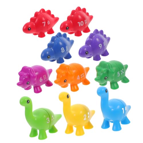 ERINGOGO Dinosaurier T Matching Spiel Spielzeug Pädagogisches Jungen Und Mädchen Lernen Spielzeug Set Zahlen Dinosaurier von ERINGOGO