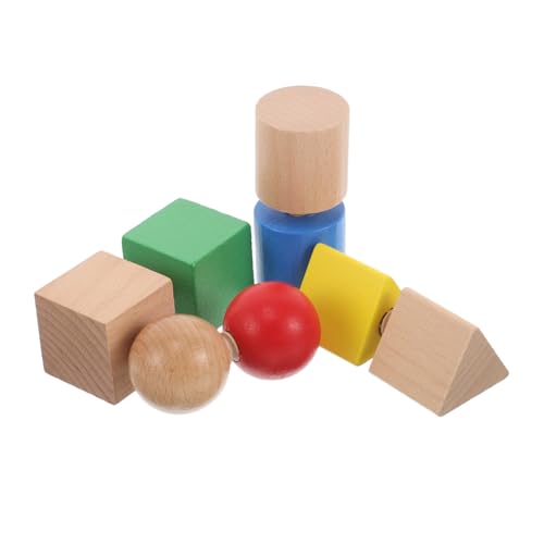 ERINGOGO 1 Satz Geometrische Bausteine Kinderpuzzles Für Jungen Mädchen B Jungenpuzzles Kinderpuzzles Mädchenspielzeug Kinderspielzeug Kindersportspielzeug Stapelspielzeug von ERINGOGO