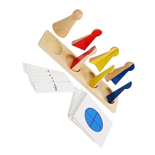 ERINGOGO 1 Satz Holzspielzeug für Interaktives Lernspielzeug zur Bruchrechnung Mathematische Holzbausteine für Frühkindliche Bildung Fördert Motorische Fähigkeiten und Zahlenverständnis ERINGOGO 1 Satz Holzspielzeug für Interaktives Lernspielzeug zur Bruchrechnung Mathematische Holzbausteine für Frühkindliche Bildung Fördert Motorische Fähigkeiten und Zahlenverständnis von ERINGOGO