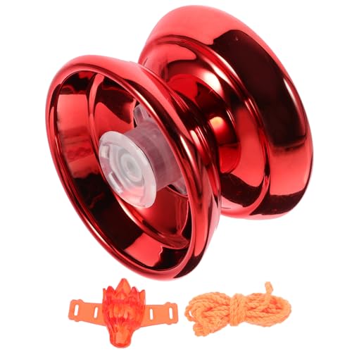 ERINGOGO 1 Satz Jo-Jo catchring plastikenten yoyo Buggy Yoyo für Fortgeschrittene Yoyo für Kinder Ball Spielzeug Fingerball Yoyo-Bälle für Anfänger Outdoor-Spielzeug Schaft Kunststoff rot von ERINGOGO