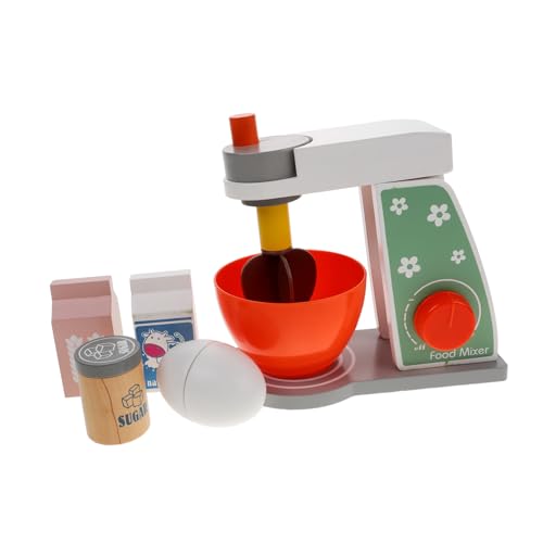 ERINGOGO 1 Satz Kindermixer holzspielzeug küchenmaschine kinderküchenzubehör Blender Mini-Mixer für den Schreibtisch Geburtstagsgeschenke für von ERINGOGO