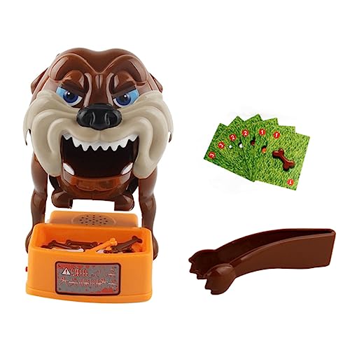 ERINGOGO 1 Satz Kniffliges Hundespielzeug Hund ziehen Spielzeug Desktop-Spielzeug Spielzeug für Kinder kinderspielzeug Fun Toy Beißspielzeug für Hunde Party-Neuheitsspielzeug Plastik Brown von ERINGOGO