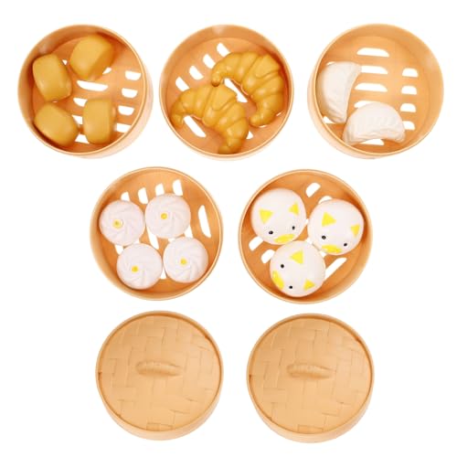 ERINGOGO Set Chinesisches Spielzeug So Tun Als Ob Kochen Spielset Jungen und Mädchen Lernen Chinesische Spielzeug Frühstück Spielzeug von ERINGOGO