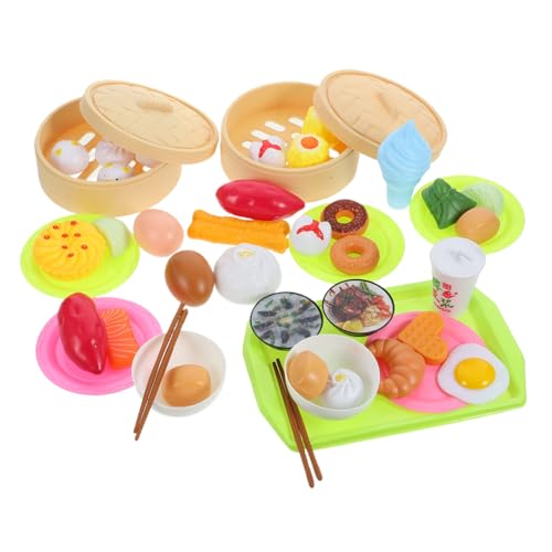 ERINGOGO 1 Satz Küchenspielzeug für Kitchen Toys for küche Interaktives Toy Kitchen Gefüllte Brötchen kognitives für Plastik von ERINGOGO