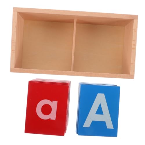 ERINGOGO Spielzeug 1 Set Vorschule Kindergarten Pädagogische Holz Buchstaben für Sprache Entwicklung von ERINGOGO