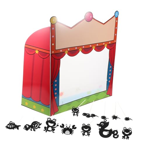 ERINGOGO 1 Satz Schattenpuppenbühne Kindergarten-schattenpuppenrequisite Puppenspiel Spielzeug Selber Machen Bausatz Für Schattenpuppenspiel Schattenspiel Fingerpuppen Der Familie Papier ERINGOGO 1 Satz Schattenpuppenbühne Kindergarten-schattenpuppenrequisite Puppenspiel Spielzeug Selber Machen Bausatz Für Schattenpuppenspiel Schattenspiel Fingerpuppen Der Familie Papier von ERINGOGO