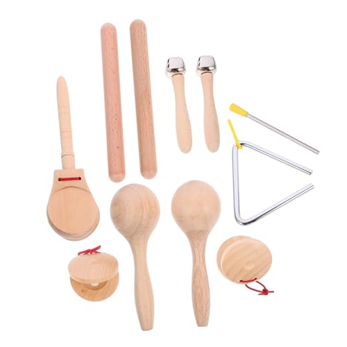 ERINGOGO 1 Satz Schlagzeug-Instrumenten-Set Musik Musical Xylophon kinderinstrumente Music Instruments for Instrumente für Instrumentenspielzeug für Holz von ERINGOGO