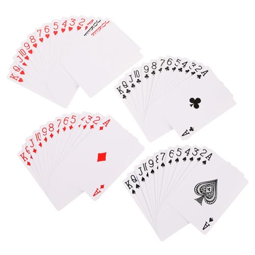 ERINGOGO 1 Satz Spielkarten mit Wärmeübertragung Leere Sammelkarten leeres Brettspiel Leere Spielkarten Poker zubehör Pokerkarten mit Wärmeübertragung Blankokarten selber Machen Papier Weiß von ERINGOGO