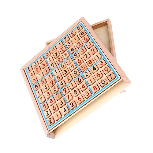 ERINGOGO 1 Satz Sudoku aus Holz Spiele intelligenzspielzeug für kinderspielzeug jucarii pentru copii Sudoku- für Lernspielzeug für hölzern von ERINGOGO