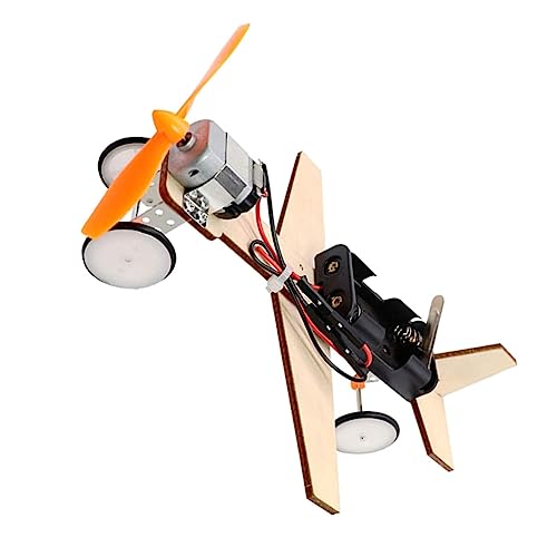 ERINGOGO 1 Satz Taxi Flugzeug holzspielzeug holzspielsachen Primary School Student Toy Gliding Toy Children's Creative Toy Flugzeugspielzeug aus Holz Flugzeug Flugzeug Plastik von ERINGOGO