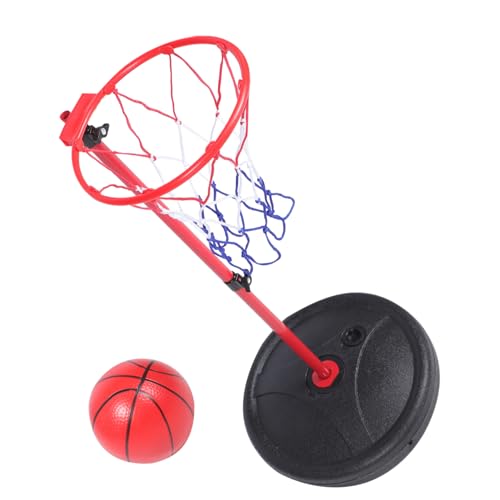 ERINGOGO 1 Satz Wasserbasketballkorb Schwimmbad Basketball Spiel Schlag Spiele Schwimmender Basketballkorb Pool Basketball Set Basketballkorb für Pool Spiel am Pool mit Ball Eisen von ERINGOGO