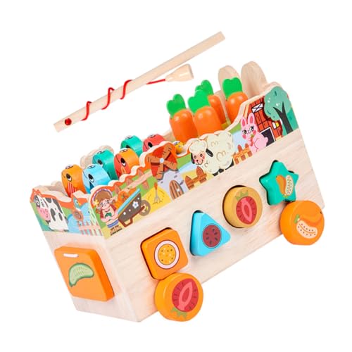 ERINGOGO 1 Satz für Fischereigebäude bauten Puzzlematte geometrische Form passende spielzeuge sortieren Puzzlespielzeug Vorschulspielzeug Bauen hölzern Orange ERINGOGO 1 Satz für Fischereigebäude bauten Puzzlematte geometrische Form passende spielzeuge sortieren Puzzlespielzeug Vorschulspielzeug Bauen hölzern Orange von ERINGOGO