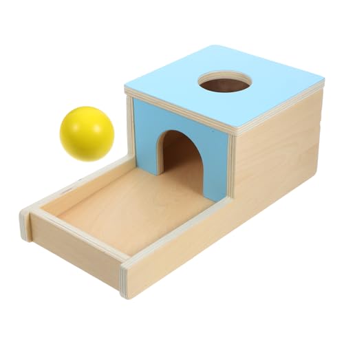 ERINGOGO 1 Set-Box Pitching-Box für die Früherziehung für Kinderspielzeug Babyspielzeug Ball Drop- für Kognitionsspielzeug für Holz von ERINGOGO