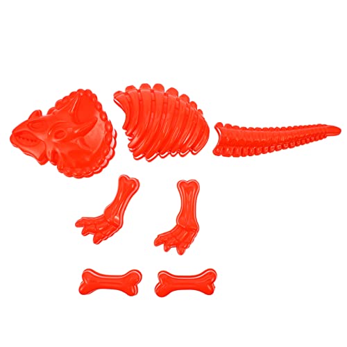 ERINGOGO 1 Set Dinosaurier Skelett Form Dinosaurier Sandformen Dinosaurier Form Spielset Formen Für Strandspielzeug Für Sand Dinosaurier Sandspielzeug Sandformen Werkzeuge Strand von ERINGOGO