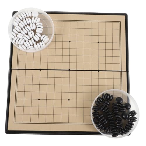 ERINGOGO 1 Set Go Backgammon Set Magnetische Schachfiguren Magnetisches Brettspiel Go Spiel Chinesisches Go Magnetisches Go Schachspiele Für Erwachsene Schachbrett Chinesisches von ERINGOGO