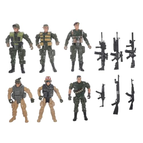 ERINGOGO 1 Set Militärsoldatenmodell kinderknallzeug kinderspielsachen microfighter Soldaten Figuren kleine Menschenfiguren Figuren für Soldatenformen Plastik Green von ERINGOGO