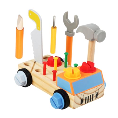 ERINGOGO 1 Set Montessori Schraubendreher Bord Werkzeug Auto Spielzeug Demontage Spielzeug Kinder Pädagogisches Spielzeug Demontage Spielzeug von ERINGOGO