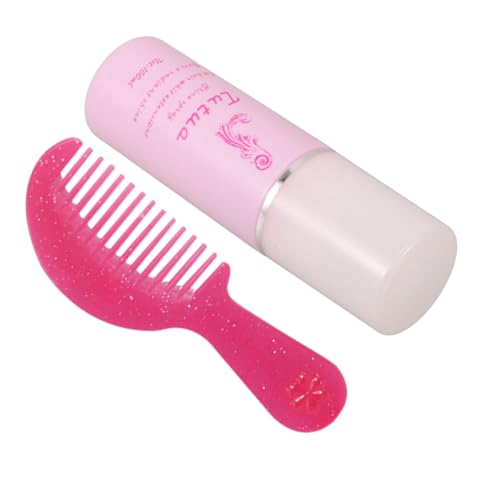 ERINGOGO 1 Set Puppenhaarlotion Perückenpflege Für Puppen Puppenperückenpflege Tragbare Perückenpflege Perückenentwirrspray Spendet Feuchtigkeit Perückenspray Für Puppen von ERINGOGO