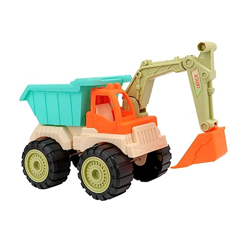 ERINGOGO 1 Stück Bagger Strandspielzeug für kinderspielzeug Farbenfrohes Truck Toys Cars LKW- aus Kunststoff für Baufahrzeuge Abs von ERINGOGO