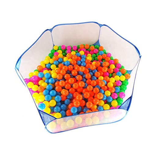 1Stk Huverbordes für Kinder Spielhaus labiales que cambian de Color Kaufen Sie Spielzeug Ozean-Ball-Pool Kinderzelt Zelte Bällebad Zelt Laufstall Hexagon der Zaun Meeresball Baby von ERINGOGO