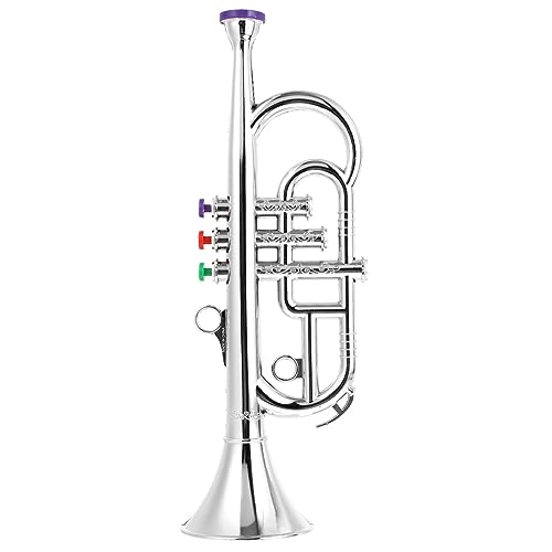 ERINGOGO 1 Stück Saxophon-Modell musikinstrumente Musical Toy Instruments Children Toys kinderinstrumente Toys Saxophonspieler- Saxophon aus Kunststoff ABS-Kunststoff Silver von ERINGOGO