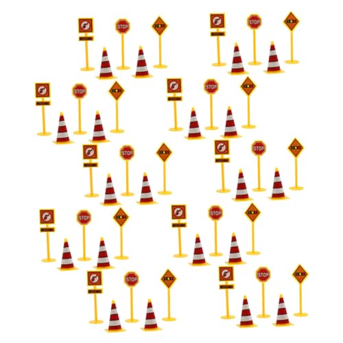 ERINGOGO 10 Sätze Teiliges Verkehrszeichen Spielset für Farbenfrohe Realistische Straßenschilder aus Sicherem Material Leicht und Kompakt Fördert Verkehrserziehung und Kreatives im ERINGOGO 10 Sätze Teiliges Verkehrszeichen Spielset für Farbenfrohe Realistische Straßenschilder aus Sicherem Material Leicht und Kompakt Fördert Verkehrserziehung und Kreatives im von ERINGOGO