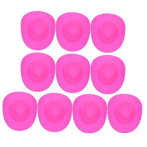 ERINGOGO 10 Stück Mini Cowboy Hüte Plastik Klein Leicht Robust für Puppen DIY Partydekorationen Geburtstag Weihnachten Hochzeitsdeko Zubehör ERINGOGO 10 Stück Mini Cowboy Hüte Plastik Klein Leicht Robust für Puppen DIY Partydekorationen Geburtstag Weihnachten Hochzeitsdeko Zubehör von ERINGOGO
