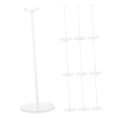 ERINGOGO 10 Stück Puppenständer Mini Spielzeug Puppenständer Basis Action Figuren Unterstützung Puppen Display Dekoration Action Figuren Ständer Puppen Modell Rack Puppenhalter von ERINGOGO