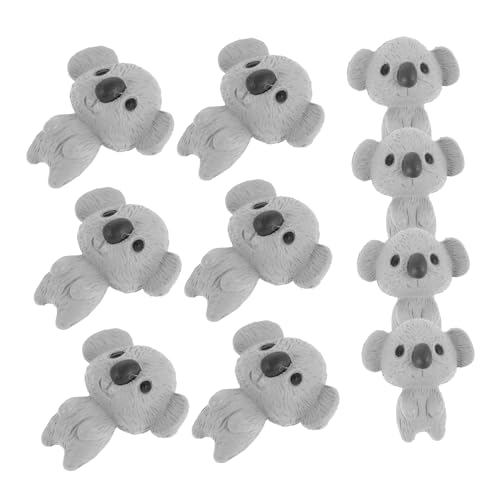 ERINGOGO 10 Stück Teiliges Kleine Koala Figuren aus Langlebigem Harz Detailreich Gestaltete Mini Tierfiguren für Mikro Landschaften DIY Garten Blumenpot und Bonsai Dekoration ERINGOGO 10 Stück Teiliges Kleine Koala Figuren aus Langlebigem Harz Detailreich Gestaltete Mini Tierfiguren für Mikro Landschaften DIY Garten Blumenpot und Bonsai Dekoration von ERINGOGO