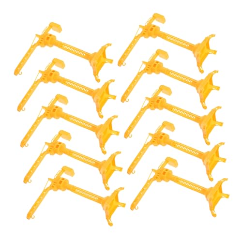 ERINGOGO 10 Stück Teiliges Kran Set für Manuell Bedienbarer Turmkran Baustellenfahrzeug Tragbar und Vielseitig für Drinnen und Draußen Fördert Feinmotorik und Koordination ERINGOGO 10 Stück Teiliges Kran Set für Manuell Bedienbarer Turmkran Baustellenfahrzeug Tragbar und Vielseitig für Drinnen und Draußen Fördert Feinmotorik und Koordination von ERINGOGO