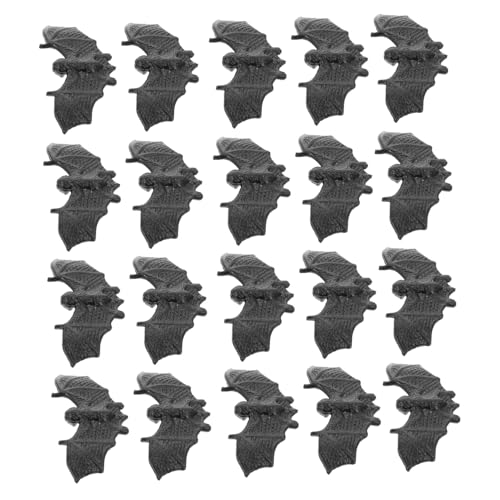 ERINGOGO 100 Stück Robuste Mini-Fledermaus Halloween Deko Dreidimensional Tragbar Realistische Schwarze Fledermaus für Garten Party und Innenbereich ERINGOGO 100 Stück Robuste Mini-Fledermaus Halloween Deko Dreidimensional Tragbar Realistische Schwarze Fledermaus für Garten Party und Innenbereich von ERINGOGO