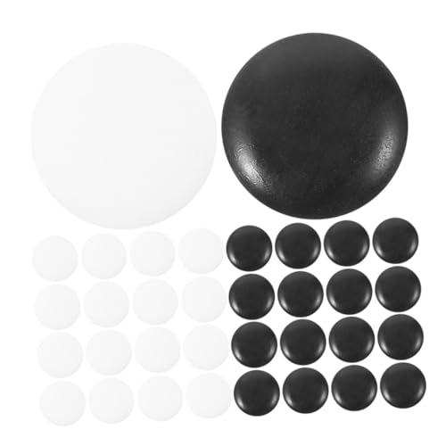 ERINGOGO 100 Stück Teiliges Go Schachspiel Zubehör aus Strapazierfähigem Harz Kleine Go Spielsteine mit Kontrastierender Farbe Glatte Oberfläche für Familie Schule und Reisen ERINGOGO 100 Stück Teiliges Go Schachspiel Zubehör aus Strapazierfähigem Harz Kleine Go Spielsteine mit Kontrastierender Farbe Glatte Oberfläche für Familie Schule und Reisen von ERINGOGO