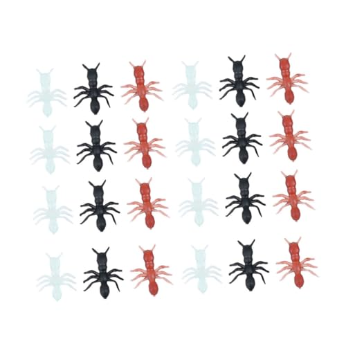ERINGOGO 100 Stück Teiliges Halloween Simulation Ameisen Kunststoff Nachahmung Realistische Streich Deko für Innen Außen Party Gruselige Halloween Atmosphäre ERINGOGO 100 Stück Teiliges Halloween Simulation Ameisen Kunststoff Nachahmung Realistische Streich Deko für Innen Außen Party Gruselige Halloween Atmosphäre von ERINGOGO