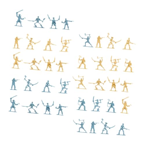 ERINGOGO 100 Stück Teiliges Piraten Soldaten Figuren Mini Spielfiguren aus Langlebigem Kunststoff Leicht Tragbar als Deko und Geschenk für Sammler ERINGOGO 100 Stück Teiliges Piraten Soldaten Figuren Mini Spielfiguren aus Langlebigem Kunststoff Leicht Tragbar als Deko und Geschenk für Sammler von ERINGOGO