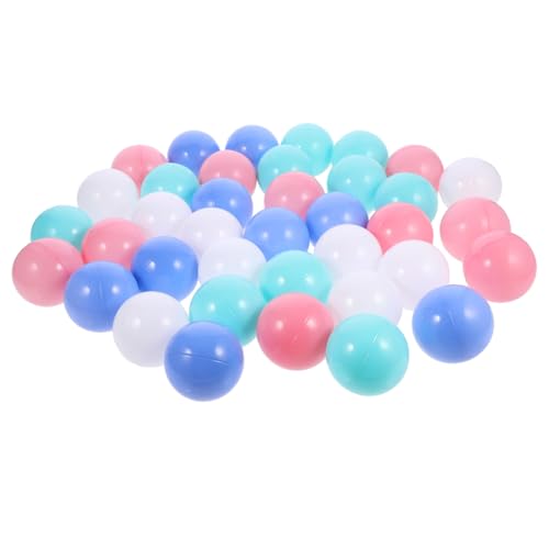 ERINGOGO 100St Macaron Ball Pitballs Spielen runde Pits Bälle bruchsichere Bälle Bällebad Schwimmbad çocuk havuzu jucarii pentru copii Ozeanbälle für Kinder runde Grubenkugeln Plastik von ERINGOGO