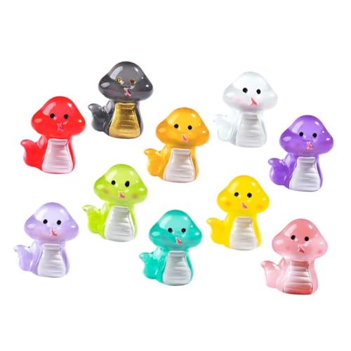 ERINGOGO 10St Mikro-Landschaftsdekoration Minifiguren aus Kunstharz Puppenhaus kleine Enten Badewanne Boot Mini-Axolotl-Figuren Fingerpuppen Axolotl Schlüsselanhänger Tierfiguren Harztiere von ERINGOGO