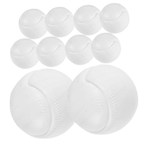 ERINGOGO 10st Hohle Plastikkugel Völkerbälle Bälle Für Ball Plastikkugeln Goodie-Bags-füller Für Weiß von ERINGOGO