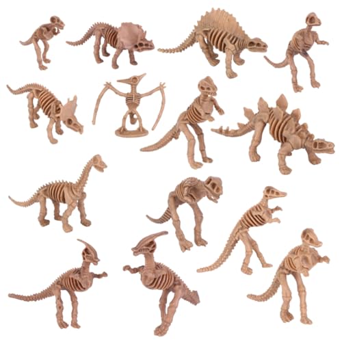 ERINGOGO 12 Stück Simuliertes Dinosaurierskelett Dinosaurier- Dinosaurierskelette Riese Simulation Miniatur kleine dinosaurierfiguren kleine Dinosaurier aus Plastik Hellbraun ERINGOGO 12 Stück Simuliertes Dinosaurierskelett Dinosaurier- Dinosaurierskelette Riese Simulation Miniatur kleine dinosaurierfiguren kleine Dinosaurier aus Plastik Hellbraun von ERINGOGO