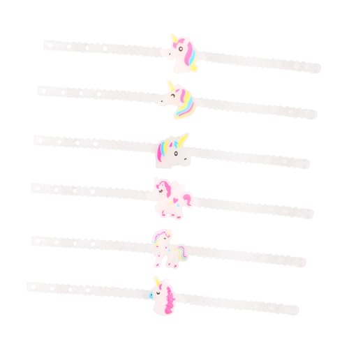 ERINGOGO 12 Stück Teiliges Einhorn Leuchtarmband Silikonfrei Umweltfreundlich Blinkend für Kindergeburtstag Partyzubehör Leuchtende Kinderarmbänder als Mitgebsel und Geschenk ERINGOGO 12 Stück Teiliges Einhorn Leuchtarmband Silikonfrei Umweltfreundlich Blinkend für Kindergeburtstag Partyzubehör Leuchtende Kinderarmbänder als Mitgebsel und Geschenk von ERINGOGO