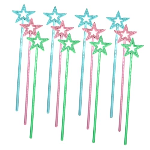 ERINGOGO 12 Stück Teiliges Fünfzackige Kunststoff Stäbe für Stabile Leichte Sternstäbe in Hellblau und Grün für DIY Kreativität Partydekoration Fasching und Kostümspiele ERINGOGO 12 Stück Teiliges Fünfzackige Kunststoff Stäbe für Stabile Leichte Sternstäbe in Hellblau und Grün für DIY Kreativität Partydekoration Fasching und Kostümspiele von ERINGOGO