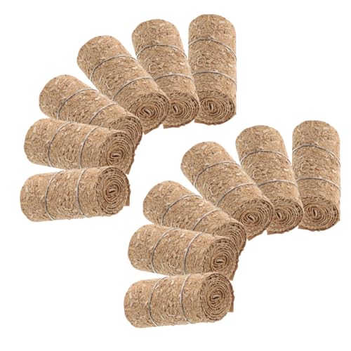 ERINGOGO 12 Stück Teiliges Miniatur Heuballen Realistische Puppenhaus Deko Stabiles Modellbau Gras für Herbstliche Garten Bauernhof Szenen ERINGOGO 12 Stück Teiliges Miniatur Heuballen Realistische Puppenhaus Deko Stabiles Modellbau Gras für Herbstliche Garten Bauernhof Szenen von ERINGOGO