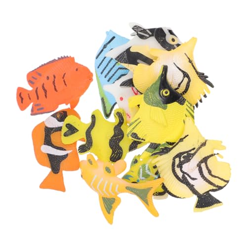 ERINGOGO 12 Stück Teiliges Tropische Fischmodell Spielzeugset für Realistische Meeresbewohner Figuren Pädagogisches Lernspielzeug und Kreative Dekoration für Kindergarten und Zuhause ERINGOGO 12 Stück Teiliges Tropische Fischmodell Spielzeugset für Realistische Meeresbewohner Figuren Pädagogisches Lernspielzeug und Kreative Dekoration für Kindergarten und Zuhause von ERINGOGO