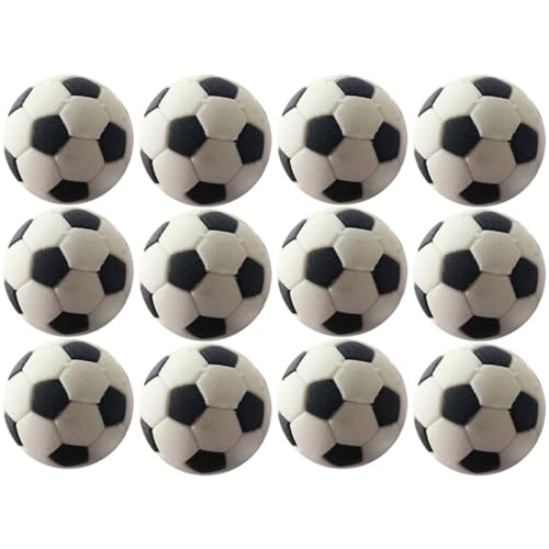 ERINGOGO 12 Stücke Mini Fußball Mini Fußball Figuren Mini Fußball Puppe Fußball von ERINGOGO