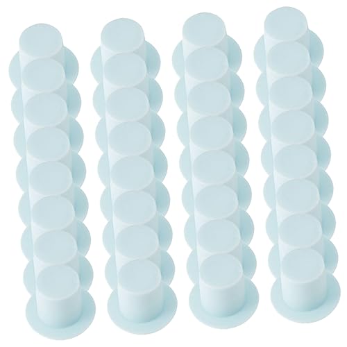 ERINGOGO 120 Stück Mini-Kappe Miniatur Mini-Hüte bunte Partyhüte Lustiger Hut bastelmaterial für bastelsets für toy winzige Zylinder kawaii kleine hüte Harz Sky-blue von ERINGOGO