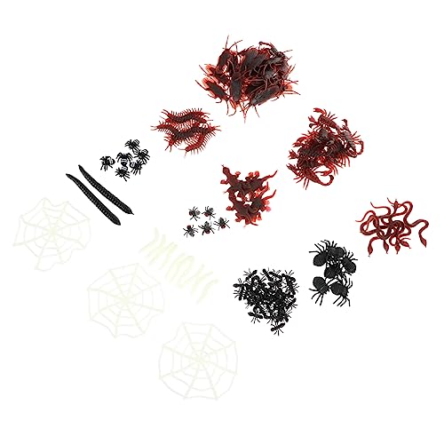 ERINGOGO 128Stücke Halloween Gruselige Simulation Insekten Realistische Spinnen Skorpione Für Party Deko Für Geisterhäuser Halloween Feiern ERINGOGO 128Stücke Halloween Gruselige Simulation Insekten Realistische Spinnen Skorpione Für Party Deko Für Geisterhäuser Halloween Feiern von ERINGOGO